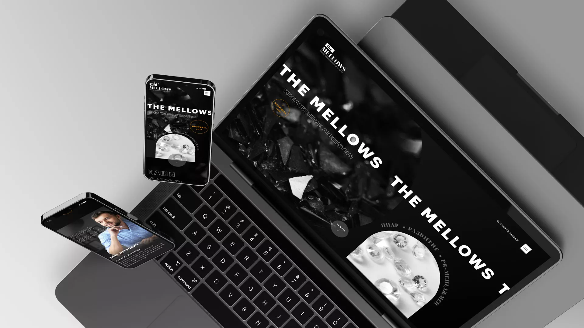 Разработка сайта креативного агентства «The Mellows» в Мелеузе