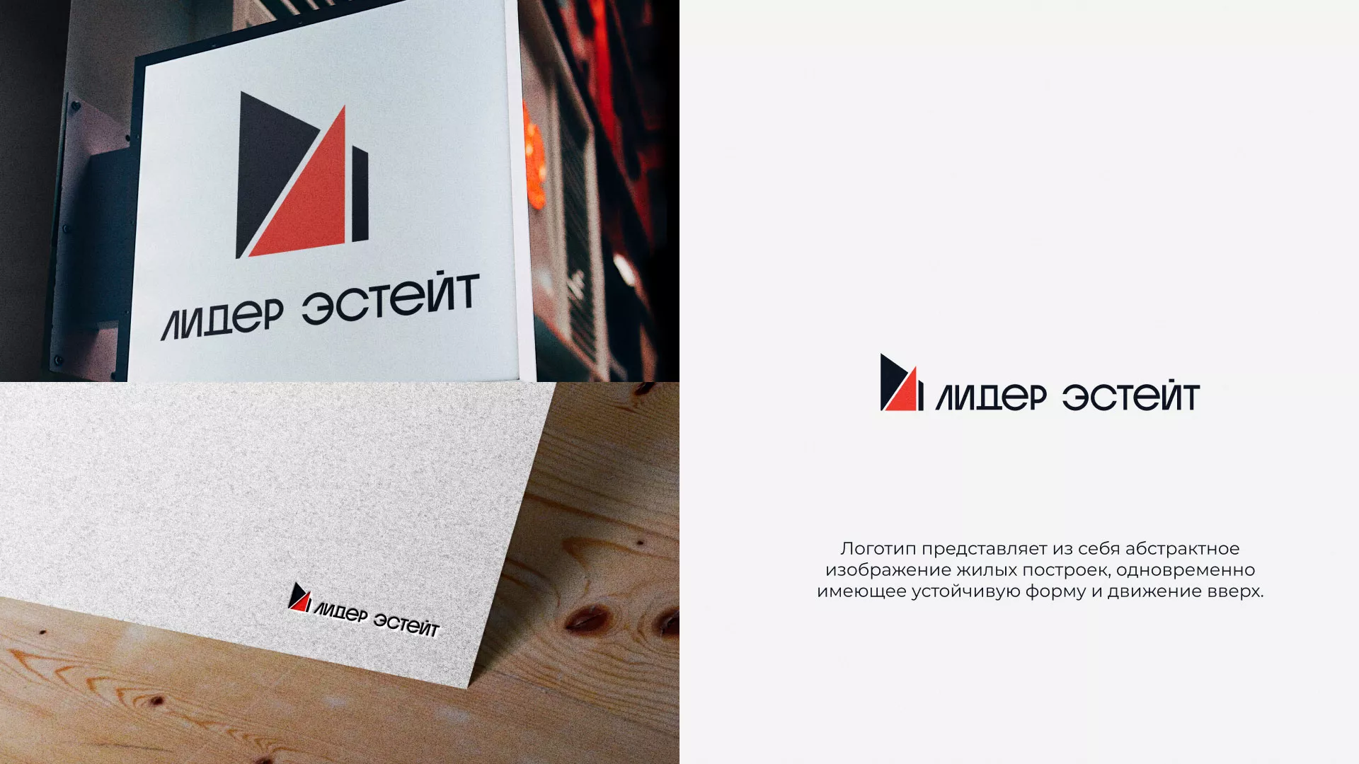 Сделали логотип для агентства недвижимости «Лидер Эстейт» в Мелеузе