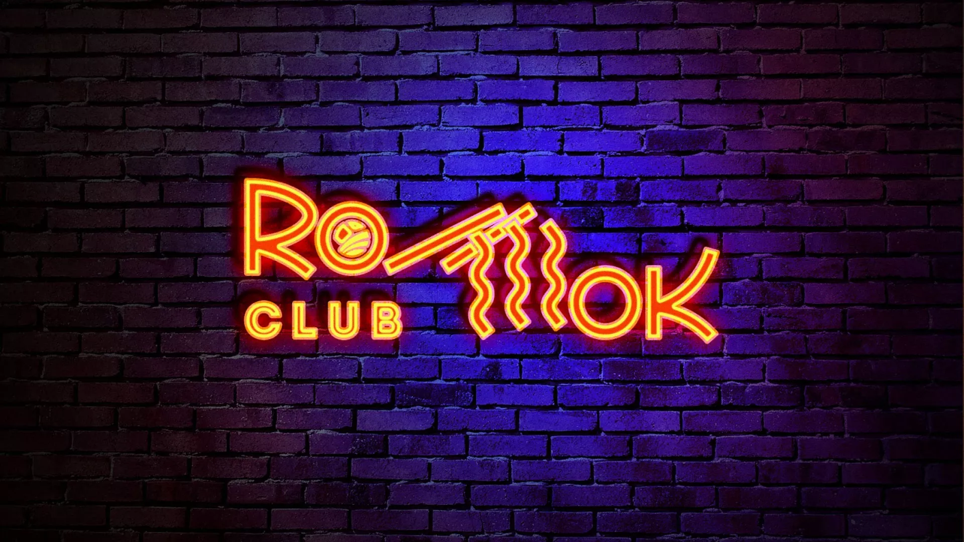 Разработка интерьерной вывески суши-бара «Roll Wok Club» в Мелеузе